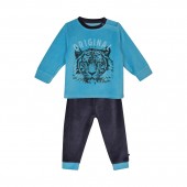 PYJAMA 2 PIECES FALCON VELOURS RASE ENFANT