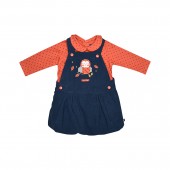 TEE SHIRT ROBE ISEULT VELOURS COTELE BEBE