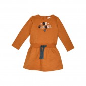 ROBE JORDANA MOLLETON MANCHES LONGUES ENFANT