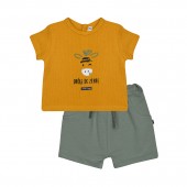 TSHIRT SHORT NOCENZIO MAILLE SUCRE D'ORGE