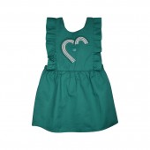 ROBE LAURALEEN TWILL SANS MANCHES ENFANT