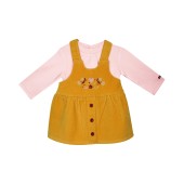 TSHIRT ROBE IRMA VELOURS COTELE BEBE