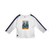 TSHIRT MELCHIOR INTERLOCK MANCHES LONGUES ENFANT