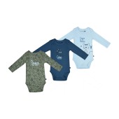 LOT DE 3 BODIES RIO MANCHES LONGUES