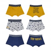 LOT DE 3 BOXERS GARCON DJAMAIQUE