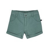 Short Rosaria en toile nattée