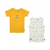 LOT DE 2 TEE SHIRT GILBERTO BEBE