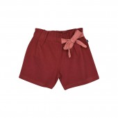 Short en toile nattée Paolina