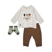 Ensemble Tshirt pantalon chaussette Pat