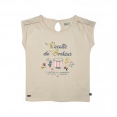 TEE SHIRT GEORGETTE SANS MANCHES ENFANT