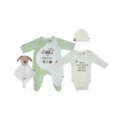 Trousseau 4 pièces  paskal en maille 