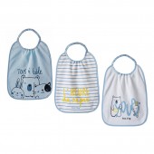 LOT DE 3 BAVOIRS ELASTIQUE BRIAC EPONGE