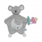 DOUDOU PLAT ATTACHE-TETINE KOALA