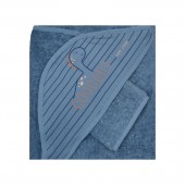 Cape de bain avec gant Pierrino