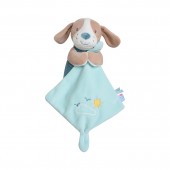 DOUDOU MOUCHOIR CHIEN VELOURS DOUX