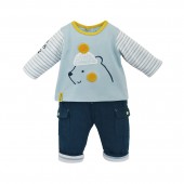 SWEAT + PANTALON GARCON BEBE OURS