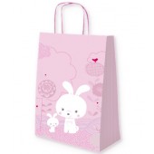 SAC CADEAU ROSE SUCRE D'ORGE