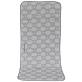 MATELAS DE POUSSETTE GRIS