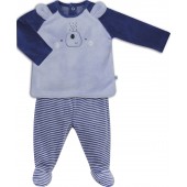 PYJAMA BEBE 2 PIECES BLEU
