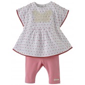 TUNIQUE ET LEGGING ROSE