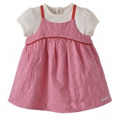 ROBE BEBE FILLE ROSE + TEE SHIRT