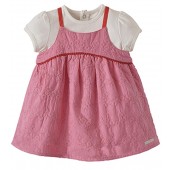 ROBE BEBE FILLE ROSE + TEE SHIRT