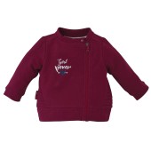 CARDIGAN BEBE FILLE ROUGE