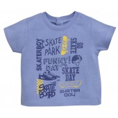 T-SHIRT BLEU