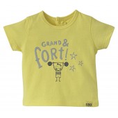 T-SHIRT JAUNE 3/24 MOIS