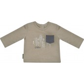 TEE SHIRT BEBE GARCON BEIGE