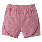 SHORT FILLE EN TOILE LES GRANDS DE SUCRE D'ORGE