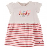 ROBE BÉBÉ EN JERSEY A RAYURES