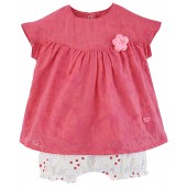 ENSEMBLE BEBE FILLE ROBE + BLOOMER