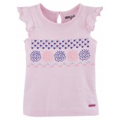 T-SHIRT FILLE MANCHES COURTES 2/8 ANS