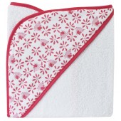 CAPE DE BAIN FLEURS ET OISEAUX