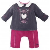 SWEAT + PANTALON BEBE FILLE FOLKLORE BABY