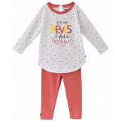 PYJAMA 2 PIECES FILLE 2/8 ANS LA NUIT