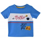 TEE-SHIRT GARCON JERSEY 2/8 ANS