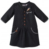 ROBE TABLIER LOOK RENTREE 2/8 ANS