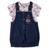 ROBE SALOPETTE + T SHIRT CLARINE