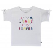 T-SHIRT BLANC CALLIOPEE
