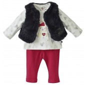 ENSEMBLE 3 PIECES BEBE FILLE BALI