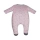 PYJAMA NAISSANCE FABIENNE VELOURS RASE Sucre Orge