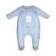 PYJAMA NAISSANCE FABBIO VELOURS RASE Sucre Orge