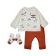 TSHIRT PANTALON CHAUSSETTES PABLO Sucre Orge
