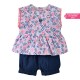 TUNIQUE SHORT ELLIE VOILE BEBE Sucre Orge