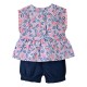 TUNIQUE SHORT ELLIE VOILE BEBE Sucre Orge