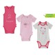 LOT 3 BODY COTON BIO ELMA  Sucre Orge