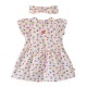 ROBE BEBE + BANDEAU ELENA Sucre Orge