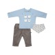 TSHIRT PANTALON BAVOIR MILES Sucre Orge